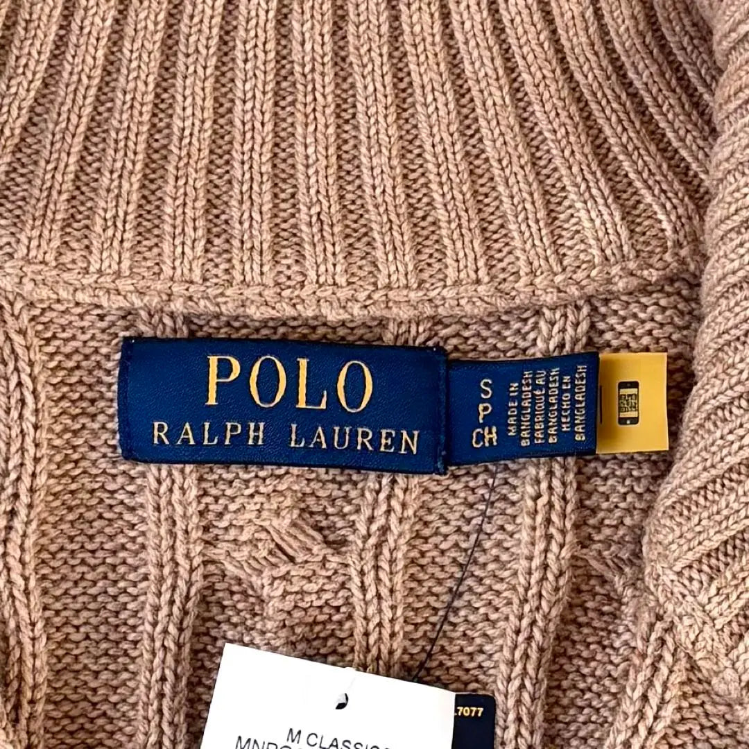 [Con etiqueta] Ralph Lauren Current QR Knit Cable Half Zip