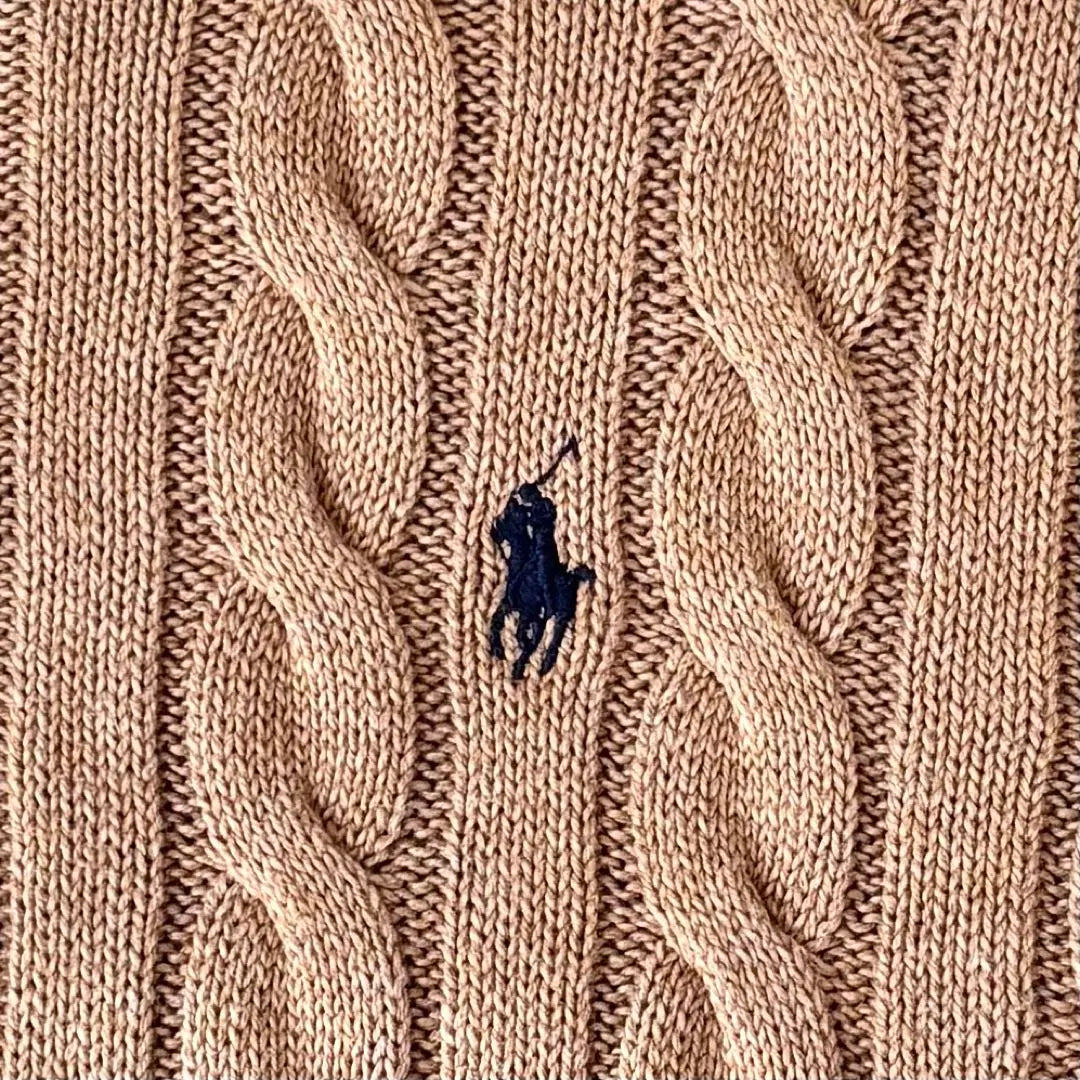 [Con etiqueta] Ralph Lauren Current QR Knit Cable Half Zip