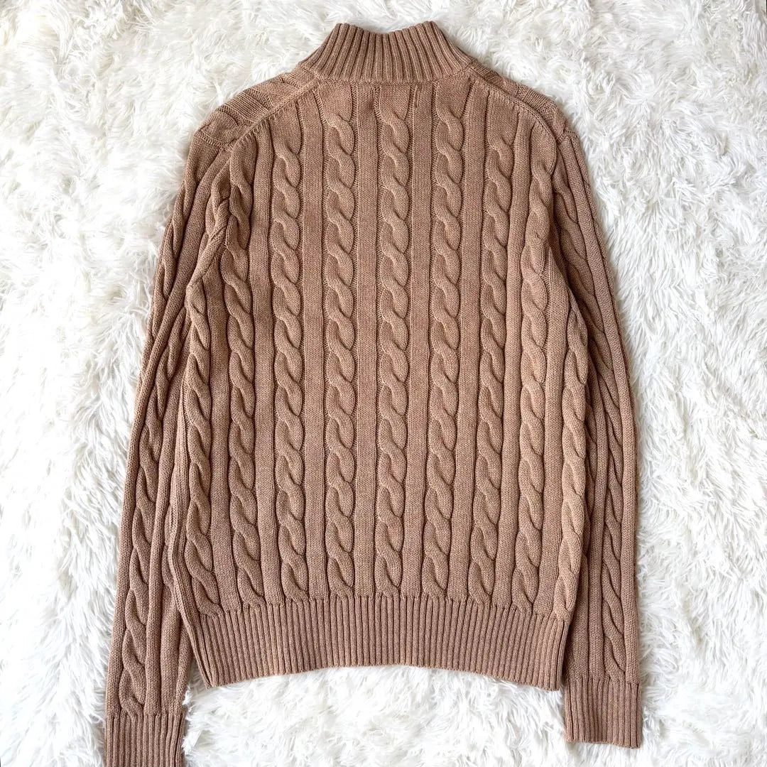 [Con etiqueta] Ralph Lauren Current QR Knit Cable Half Zip