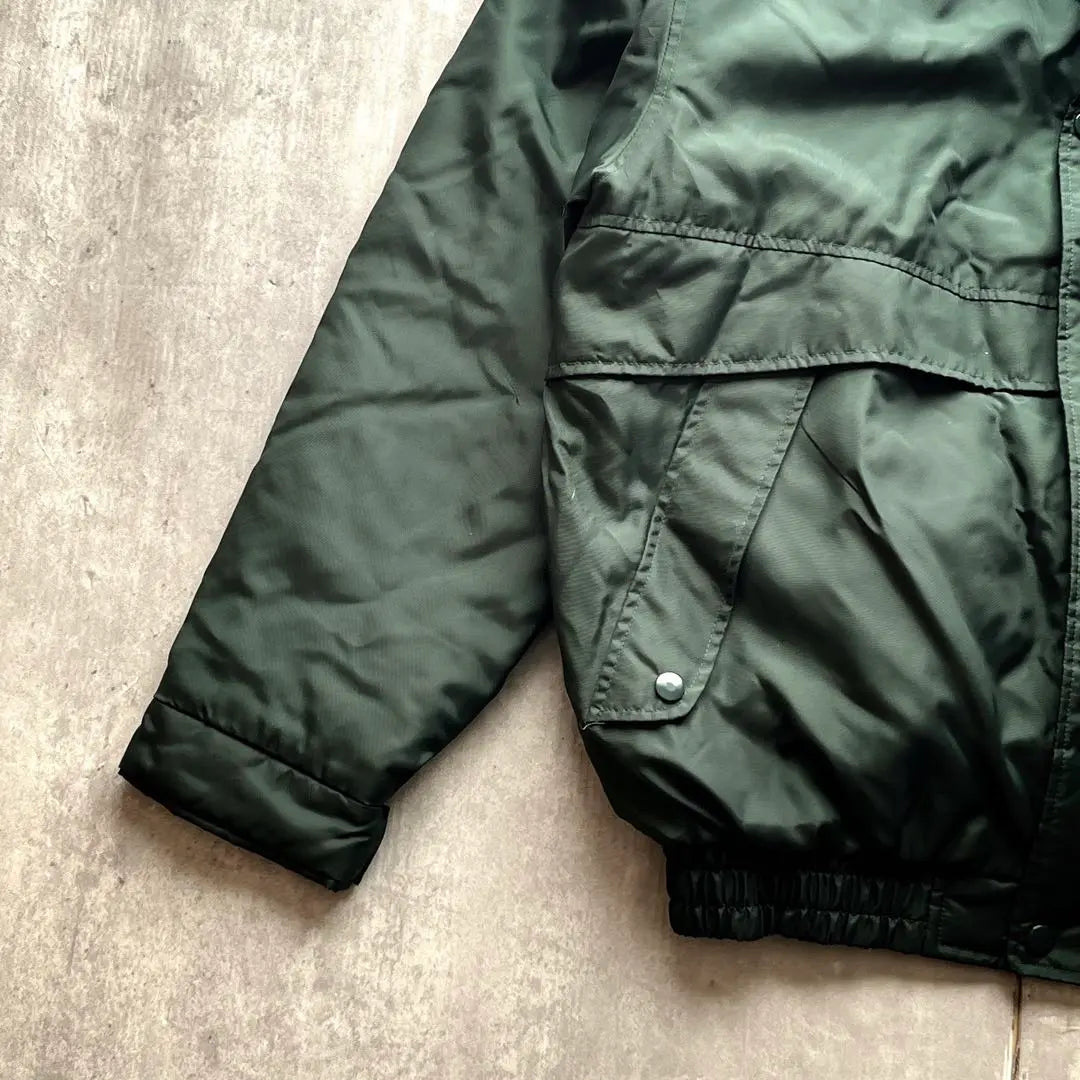 grunge blouson military flight jacket