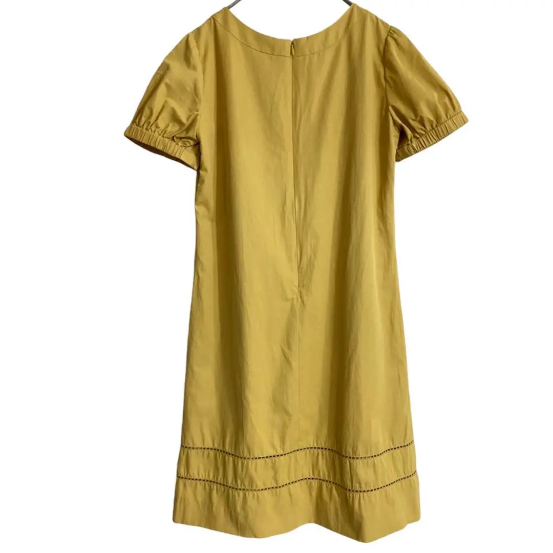 Superb condition, natural beauty basic tunic dress, pleated M | 極美品 ナチュラルビューティーベーシック チュニック ワンピース プリーツ M