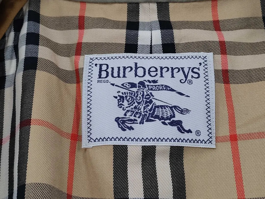 Gabardina Burberry de segunda mano Nova check S beige 13195