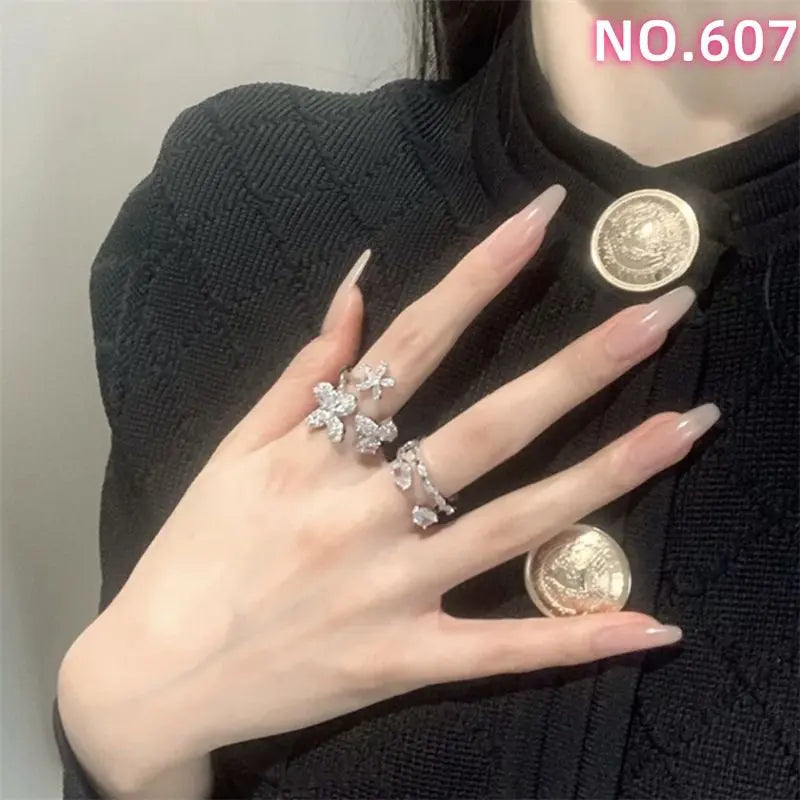 Limited time discount 607 Temperamental nail tip High school student Date False nails Aurora Middle eta