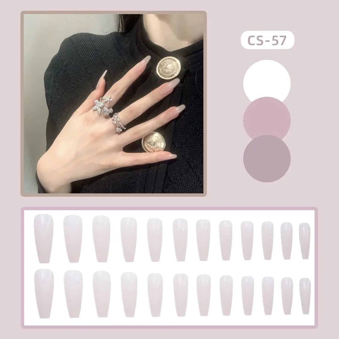 Limited time discount 607 Temperamental nail tip High school student Date False nails Aurora Middle eta