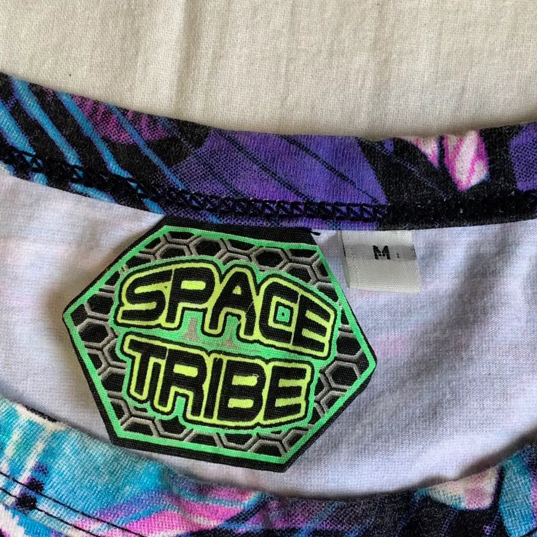 Space Tribe Eye Design T-shirt Short Sleeve