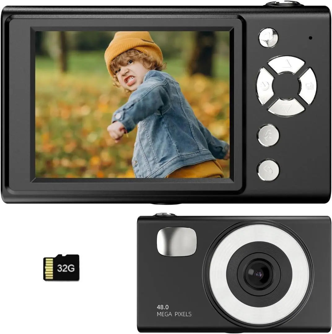 Digital Camera with SD 4K Digital Camera Compact Camera 30FPS 48 million pixels