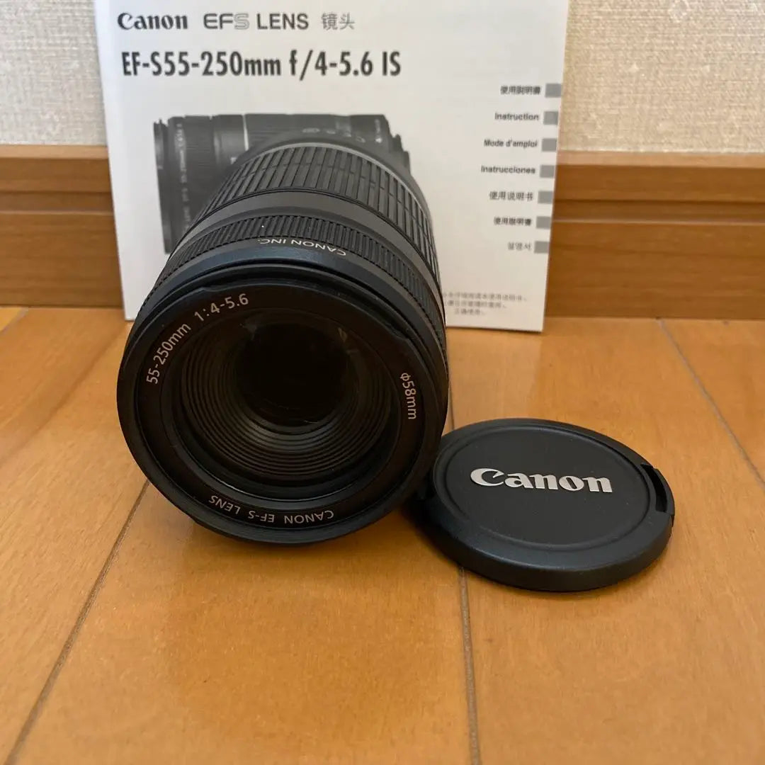 Canon EFS LENS EF-S55-250mm f/4-5.6 IS