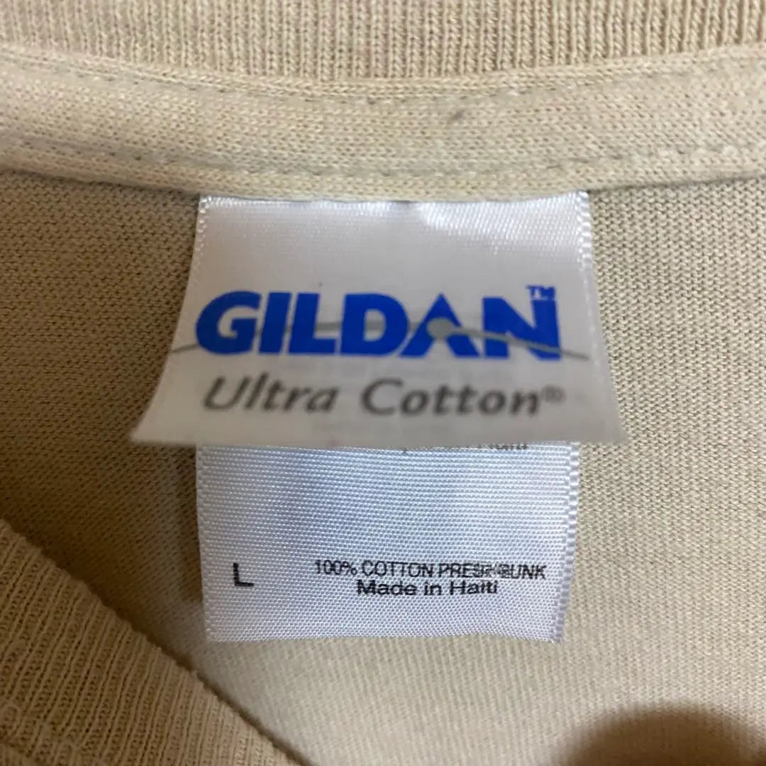 [C66] GILDAN CAMP2011 Design Logo Tee Beige