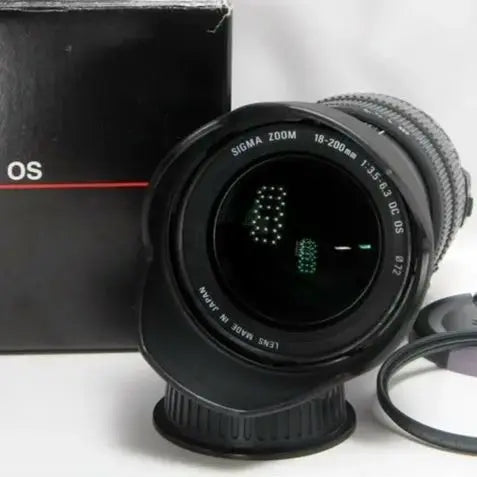 ❤A super convenient piece that corrects image stabilization☆Sigma 18-200mm OS Φ72 for Canon❤