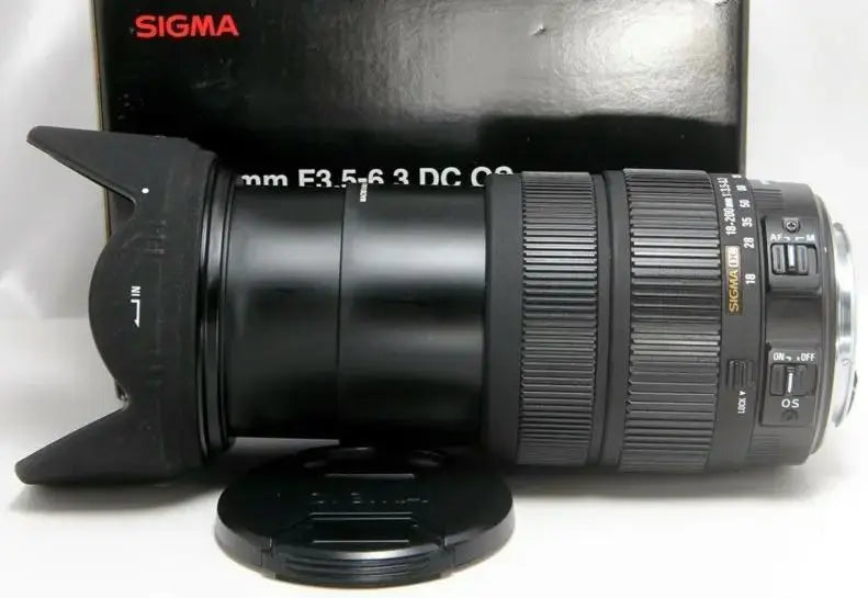 ❤Una pieza súper conveniente que corrige la estabilización de imagen☆Sigma 18-200 mm OS Φ72 para Canon❤