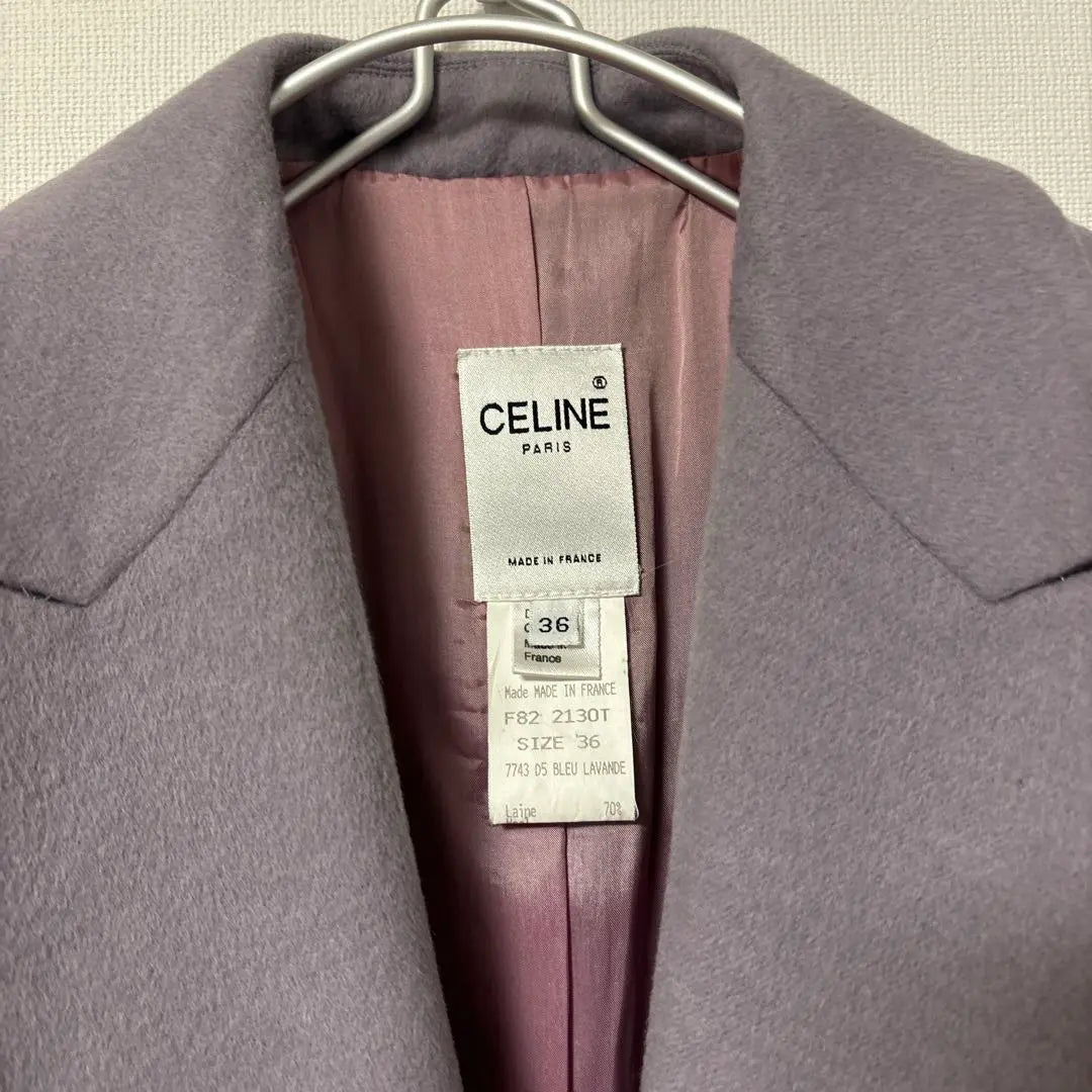 Chaqueta CELINE Court Lana Cachemira Angola Color Lavanda S