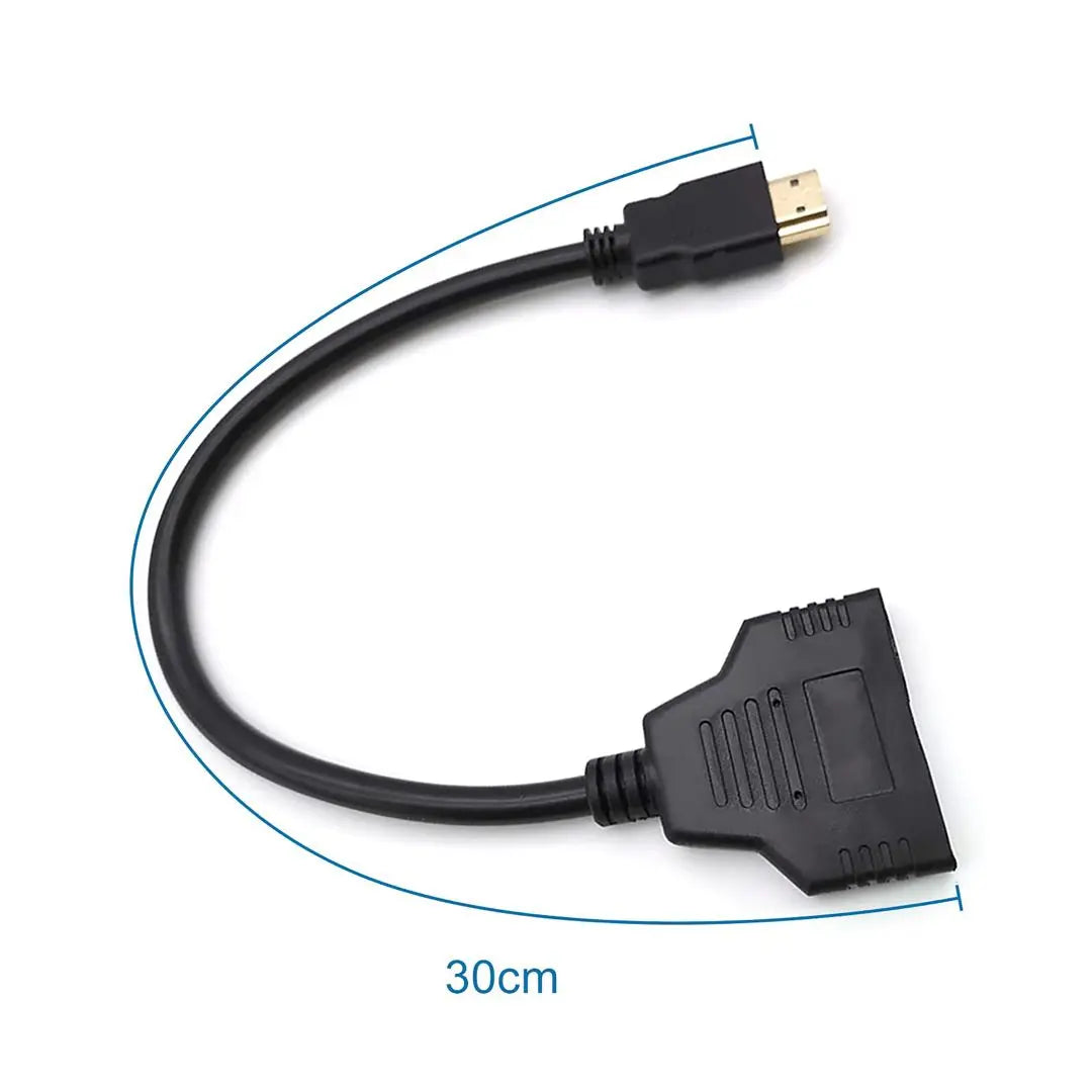 Cable HDMI 1080P macho-doble HDMI hembra multimedia