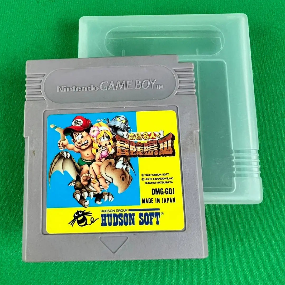 Game Boy Master Takahashi's Adventure Island III Soft case only