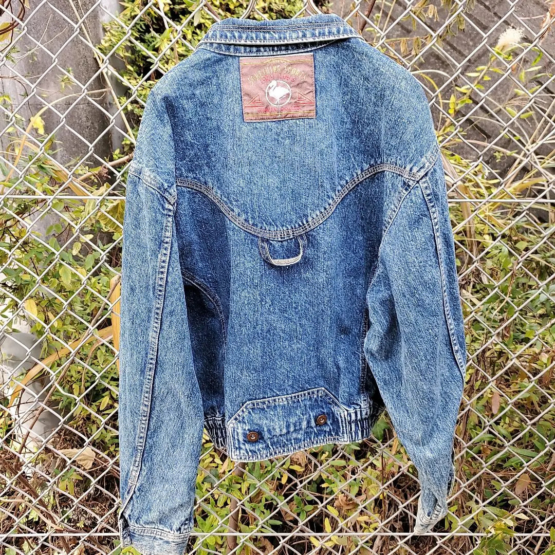 Something SOMETHING denim jacket G-jacket vintage vintage clothing