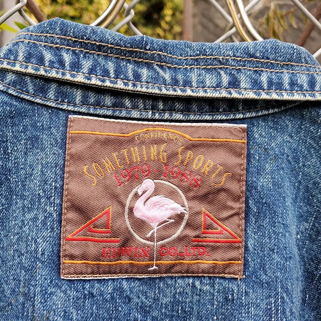 Something SOMETHING denim jacket G-jacket vintage vintage clothing