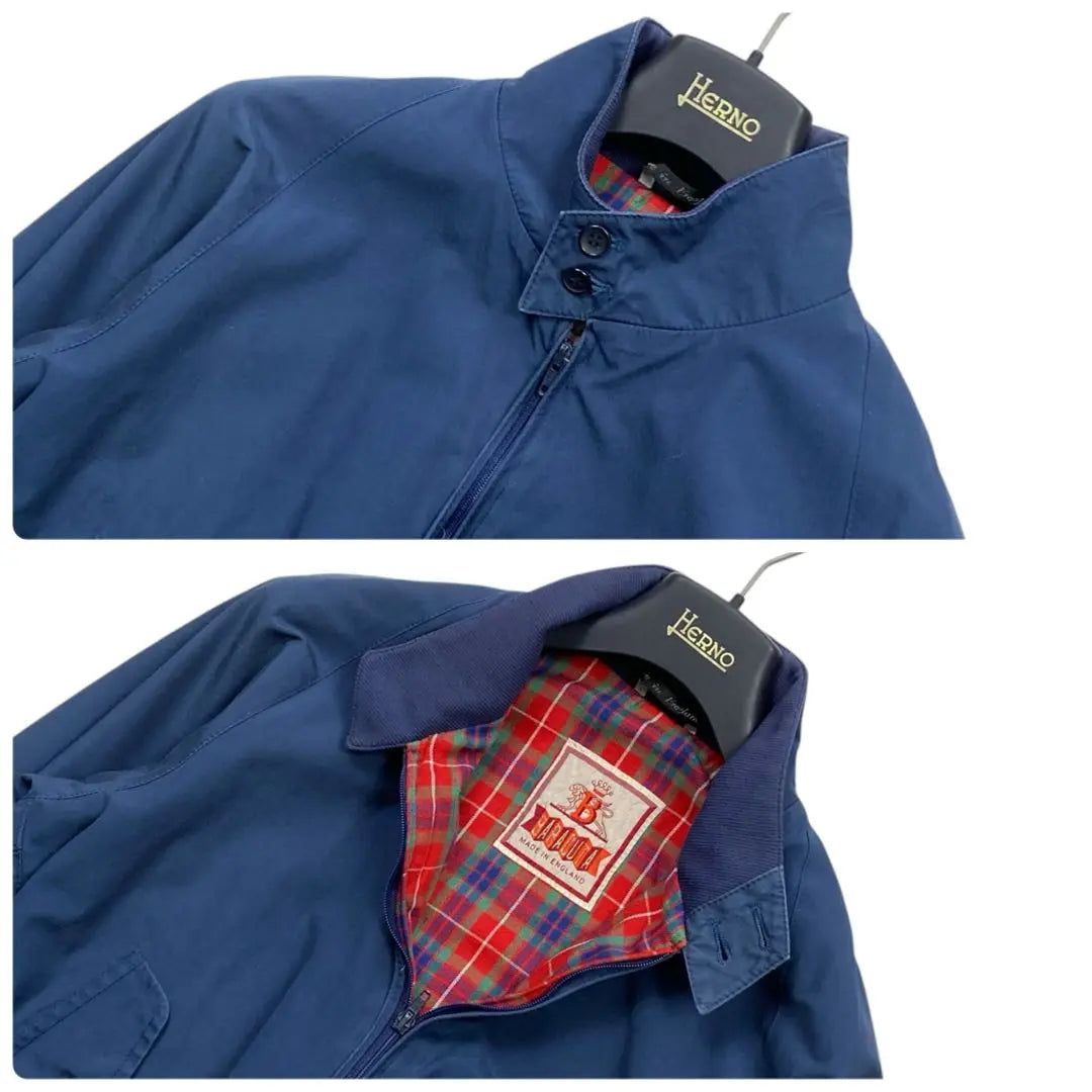 Chaqueta con parte superior acampanada BARACUTA Harrington G9 Fabricada en el Reino Unido