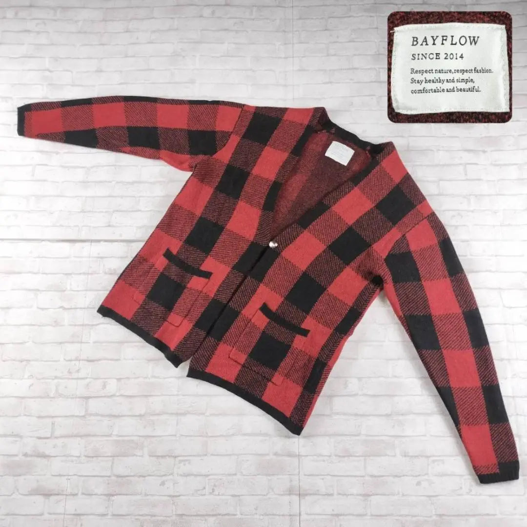 BAYFLOW Wool Nylon Blanket Cardigan