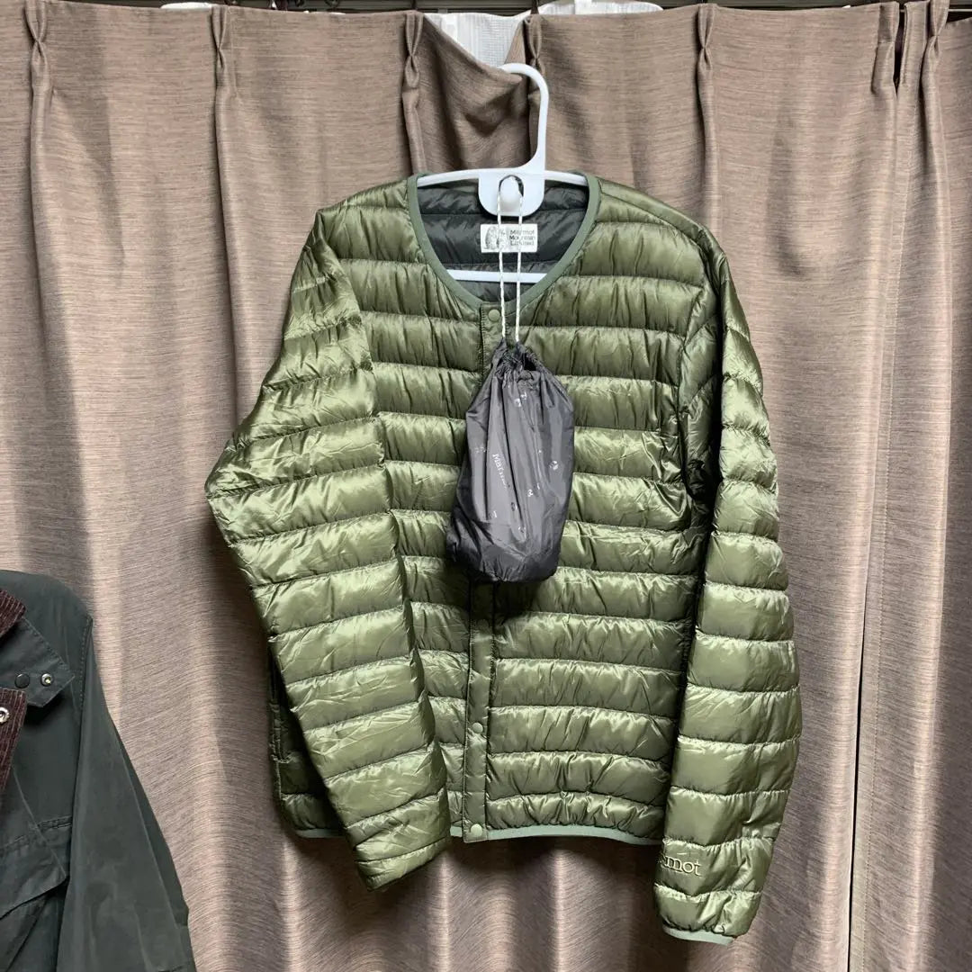 [Scheduled to be canceled today] Marmot Olive Green Down Jacket