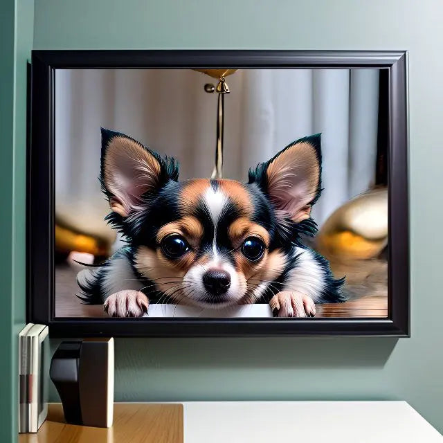 ♥《Chihuahua Poster A4》My Child Photo Art Graphics・Cat Picture Nyan Art