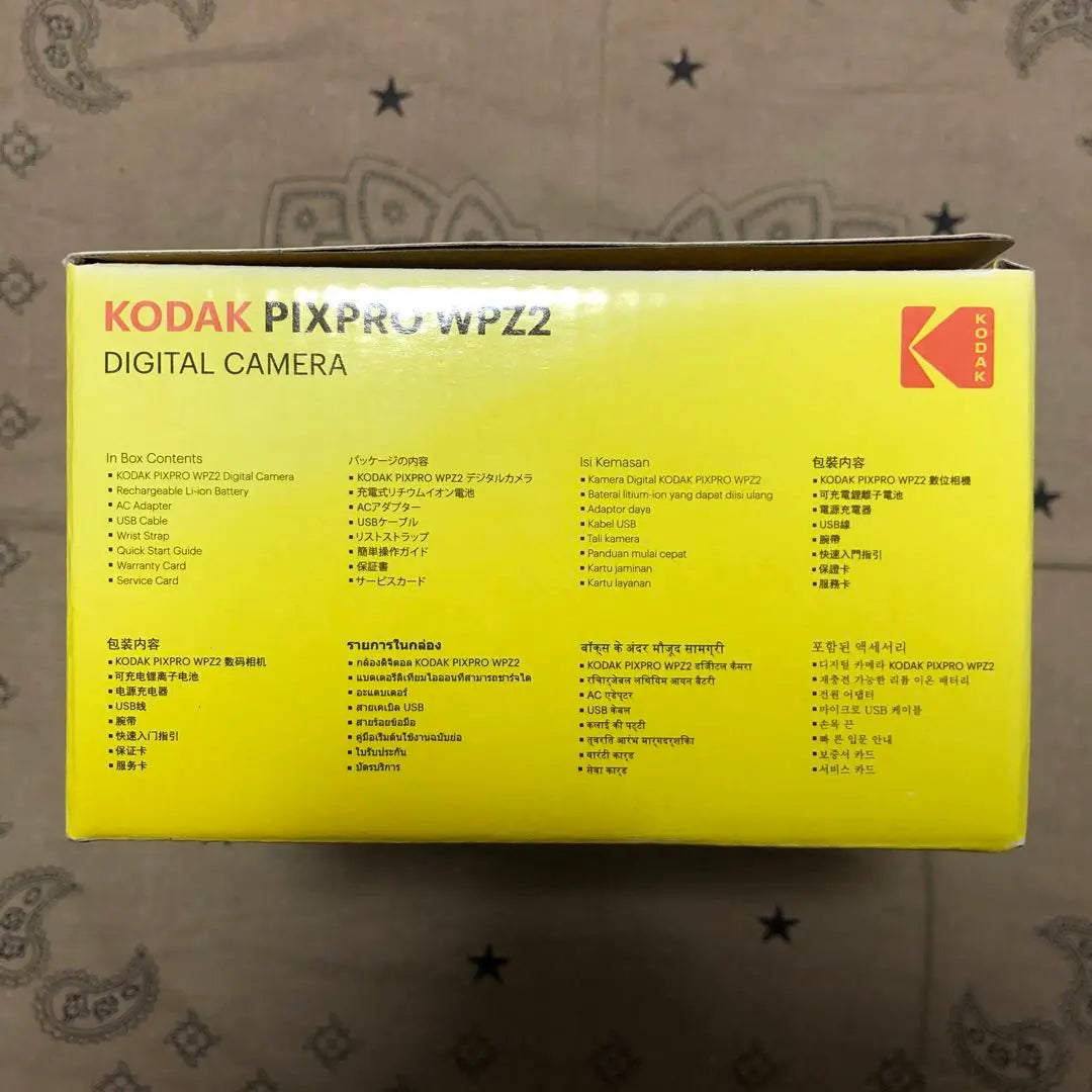 Brand new, unused KODAK PIXPRO WPZ2 waterproof, Wi-Fi equipped digital camera | 新品未使用 KODAK PIXPRO WPZ2 防水 Wi-Fi搭載 デジカメ