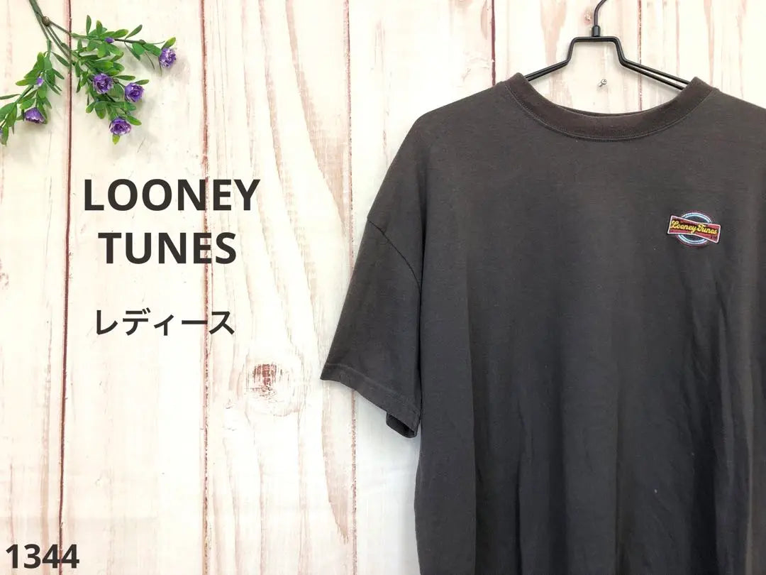 Rooney Tunes Women's Short Sleeve T-shirt Vintage Large Size Anime 4L