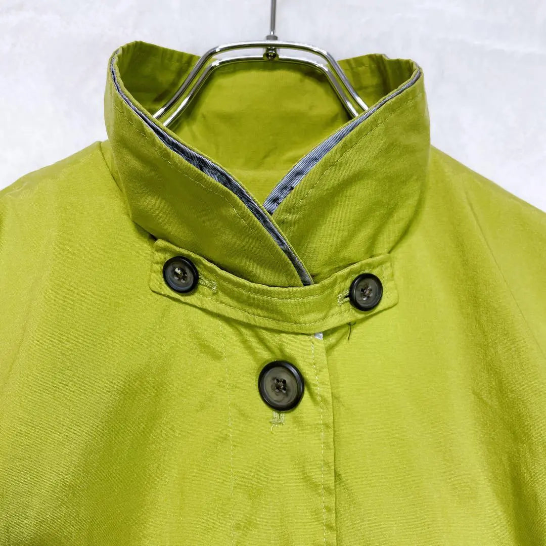 [Chumandor] Lime Green/Spring Coat/M/Middle Length/1068