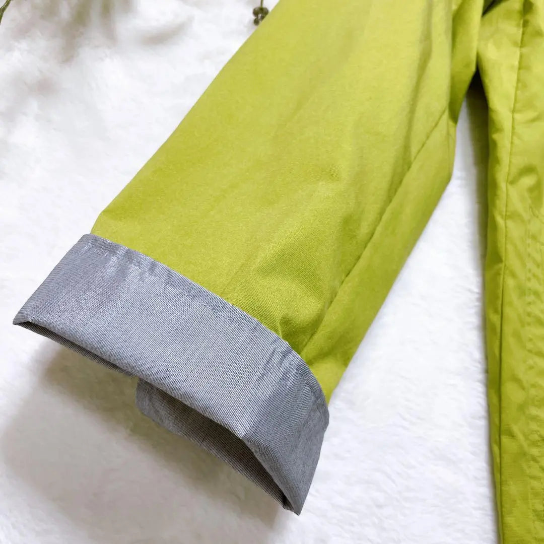 [Chumandor] Lime Green/Spring Coat/M/Middle Length/1068