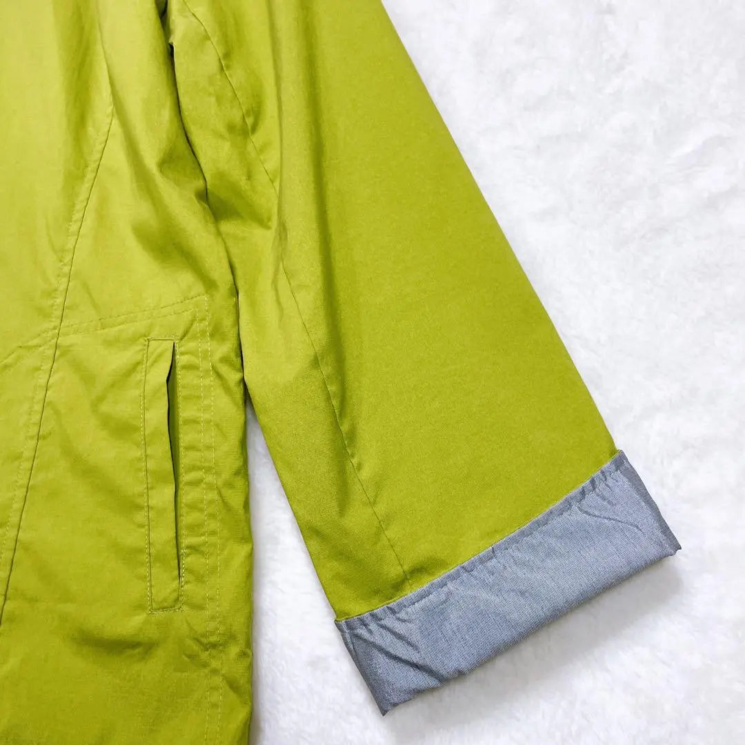 [Chumandor] Lime Green/Spring Coat/M/Middle Length/1068