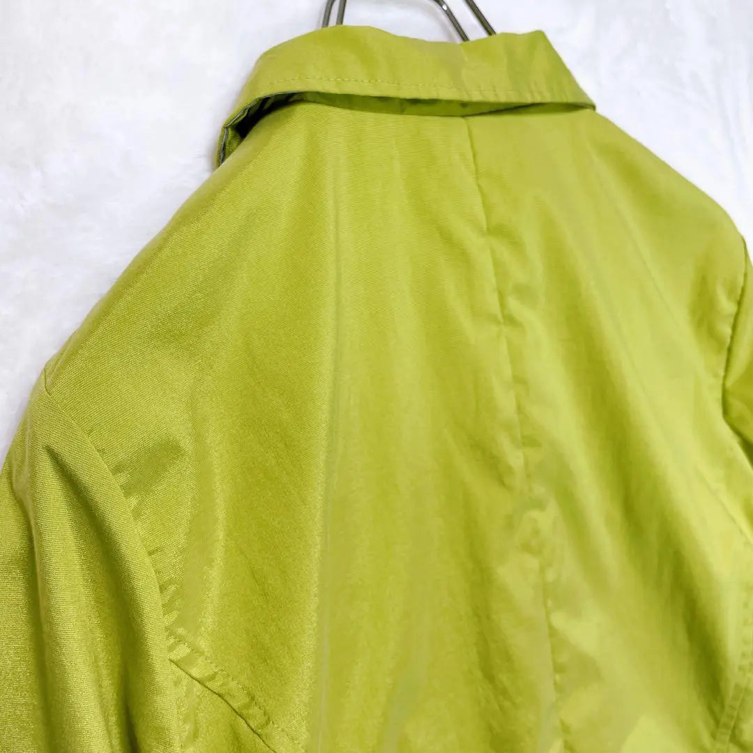 [Chumandor] Lime Green/Spring Coat/M/Middle Length/1068