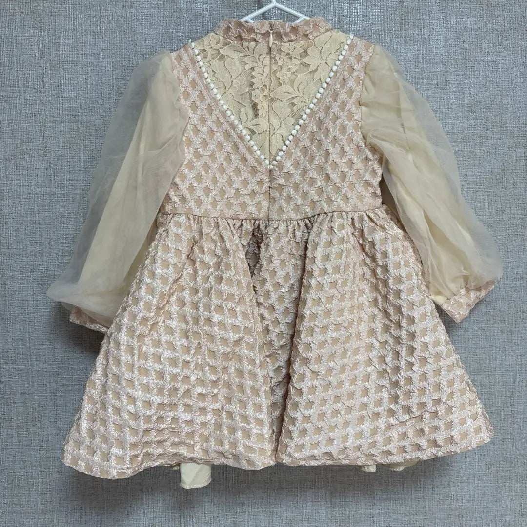 Vestido para niños Vestido de una pieza llamado | キッズドレス ワンピース お呼ばれドレス