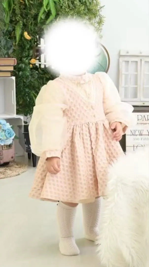 Vestido para niños Vestido de una pieza llamado | キッズドレス ワンピース お呼ばれドレス