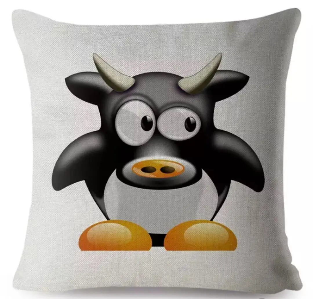 ✨2-piece set✨Cow pattern✨Cushion cover✨