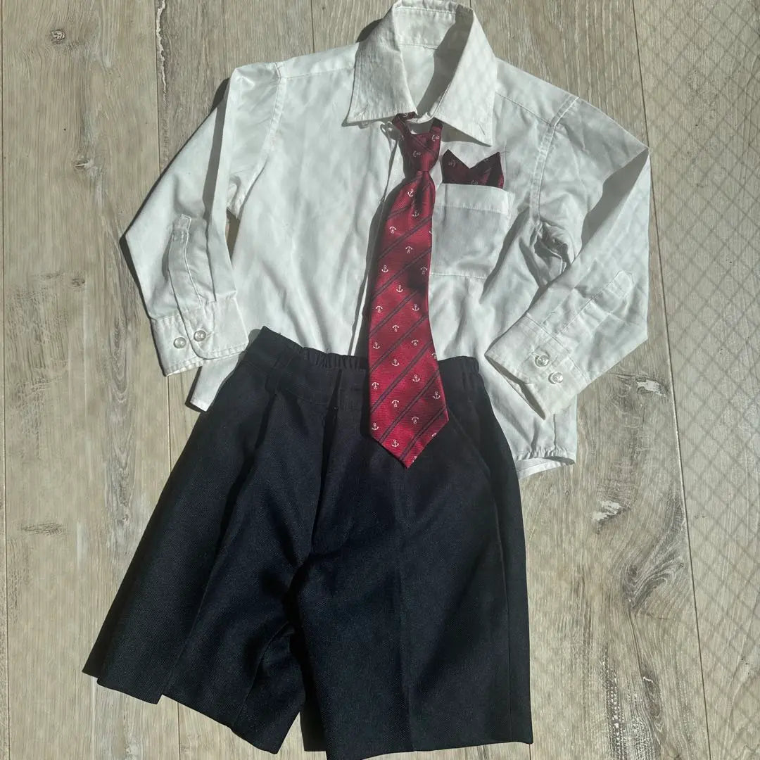 Formal set Shirts, ties, shorts 95cm