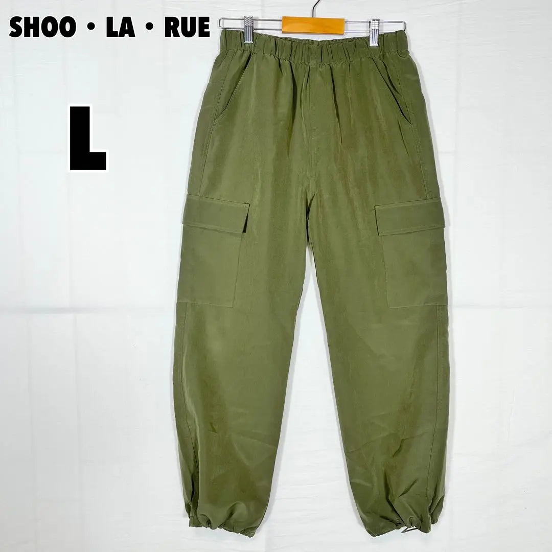 ♥SHOO LA RUE ♥SHOO LA RUE (L) Pantalones cargo Jogger Dobladillo deslizante