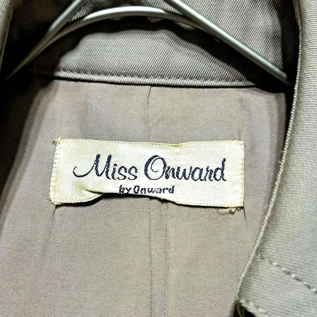 [Miss -on Word onward] Trench coat -free size light brown | 【ミスオンワード ONWARD】トレンチコート フリーサイズ ライトブラウン