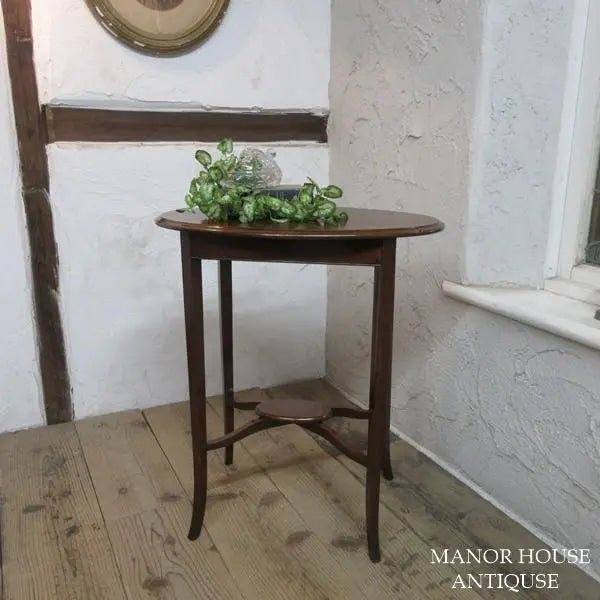 British antique furniture side table occasional UK 6104d