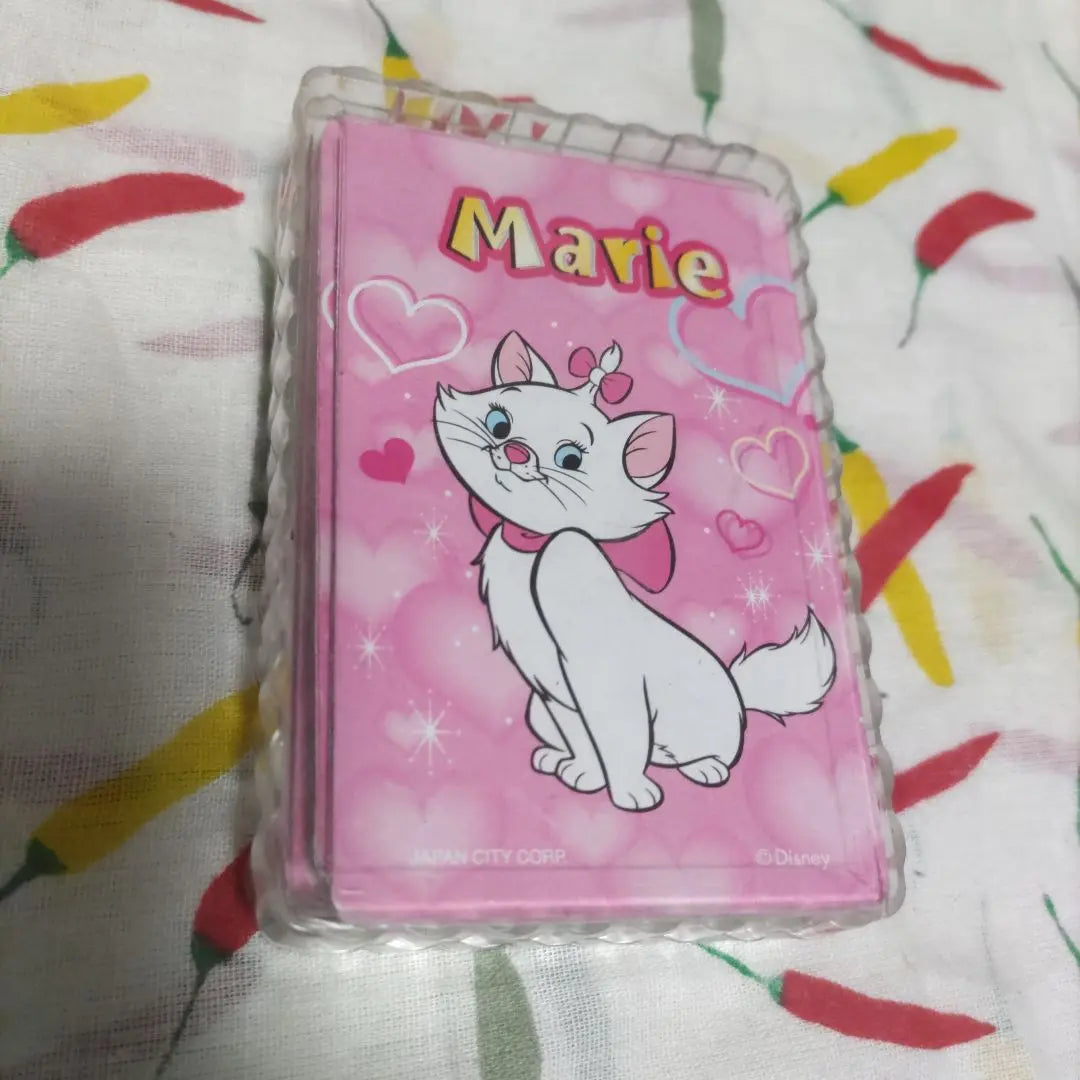 Disney Marie-chan playing cards cat cat card