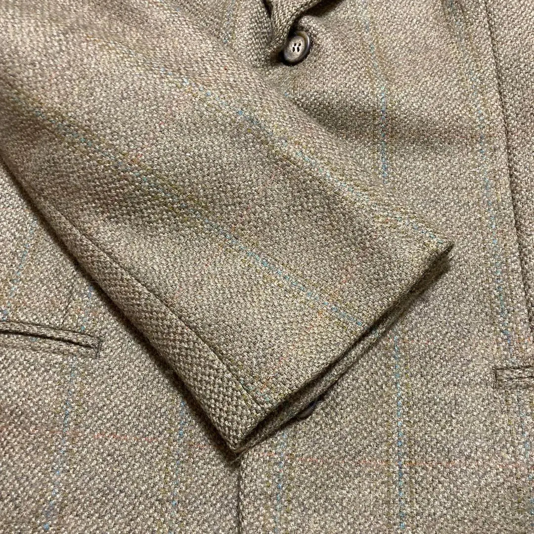 Superb condition [Modeto Belt] Tailored jacket 100 wool made in Milan, high quality