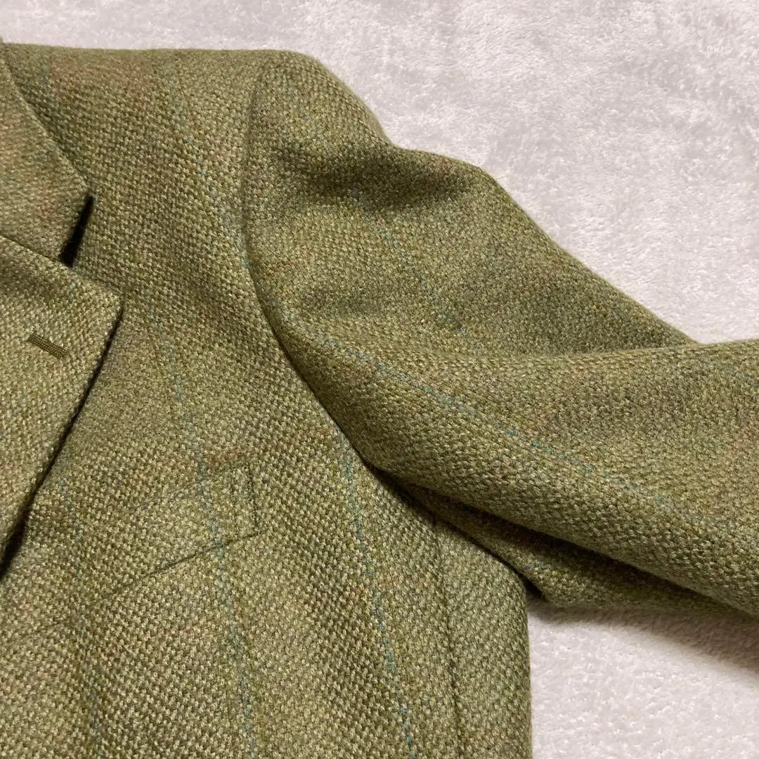 Superb condition [Modeto Belt] Tailored jacket 100 wool made in Milan, high quality