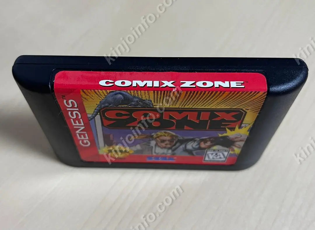 Comix Zone (Comics Zone) [Used, perfect, Genesis North American Edition]