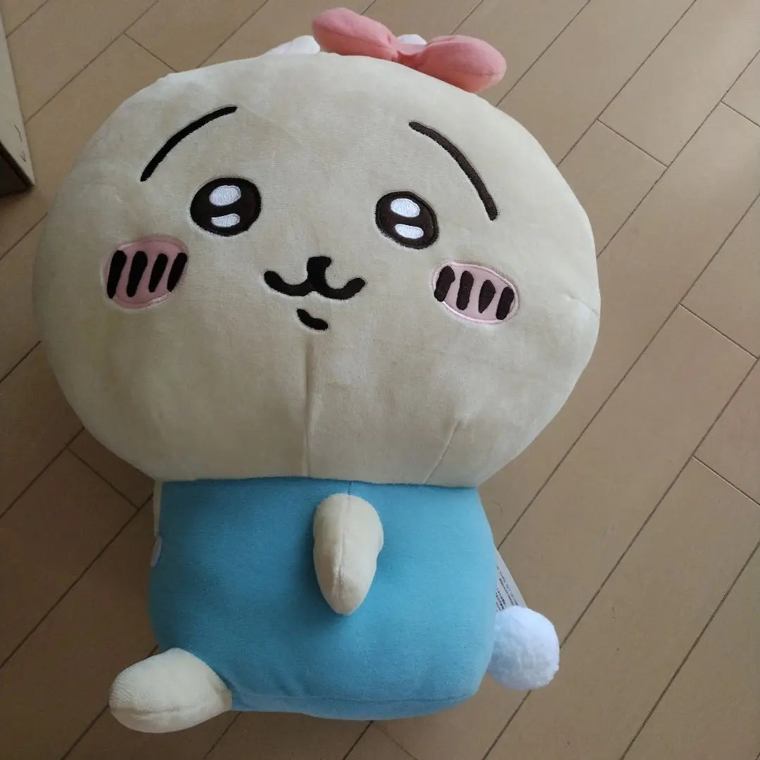 Chiikawa x Sanrio Characters (Rabbit Hello Kitty) BIG Plush Toy