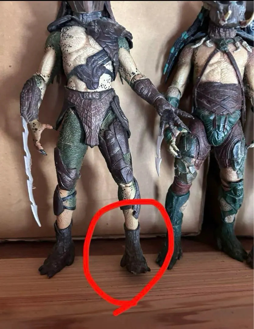 Precio limitado a sábados y domingos [NECA] Figura de Predators de 7 pulgadas, set de 3