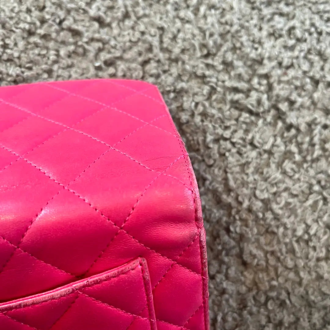 CHANEL Long Wallet Pink