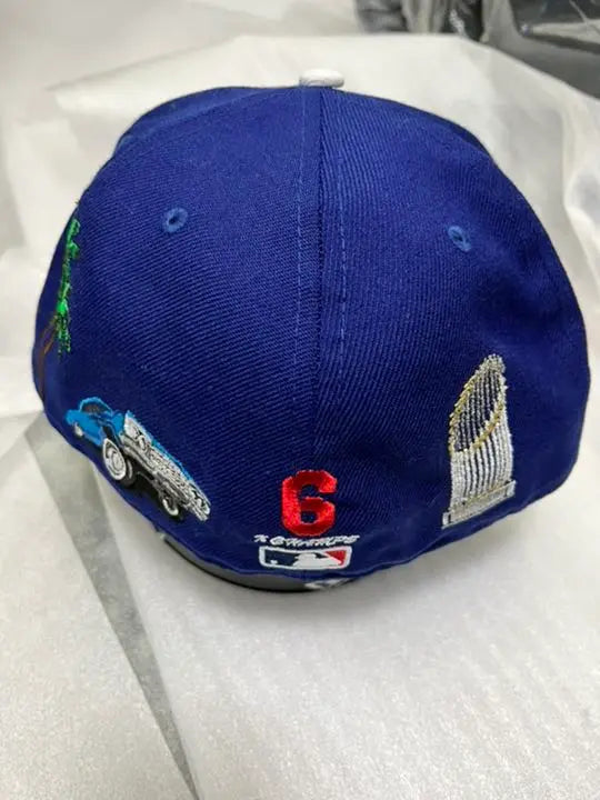 [Super raro] Gorra Newera Newera azul 7 5/8 60,6 cm