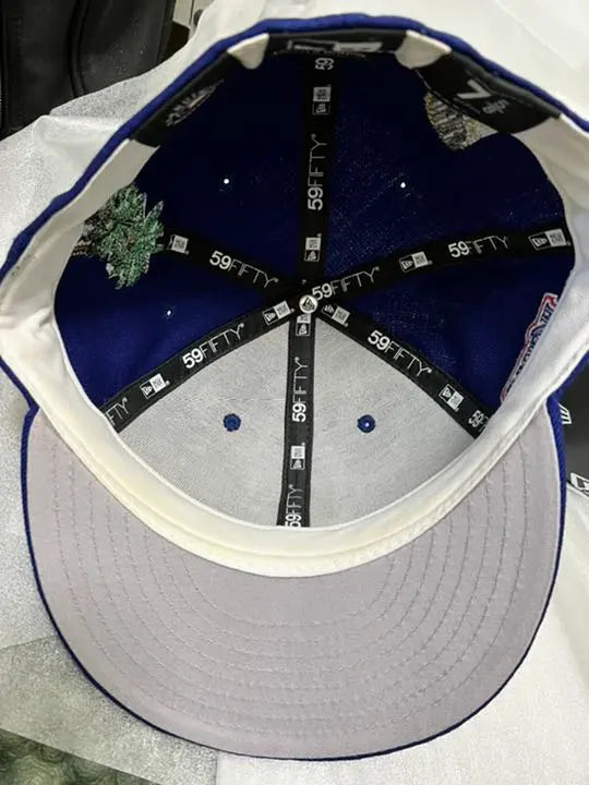 [Super raro] Gorra Newera Newera azul 7 5/8 60,6 cm