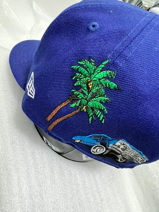 [Super Rare] Newera newera cap blue 7 5/8 60.6cm