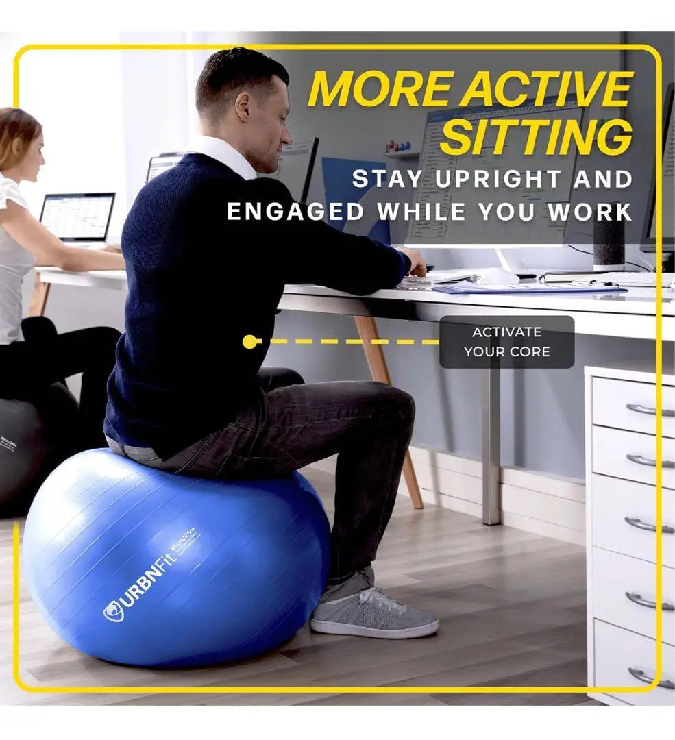 ☆ Balance ball 65cm Sports exercise ball yoga with air pump