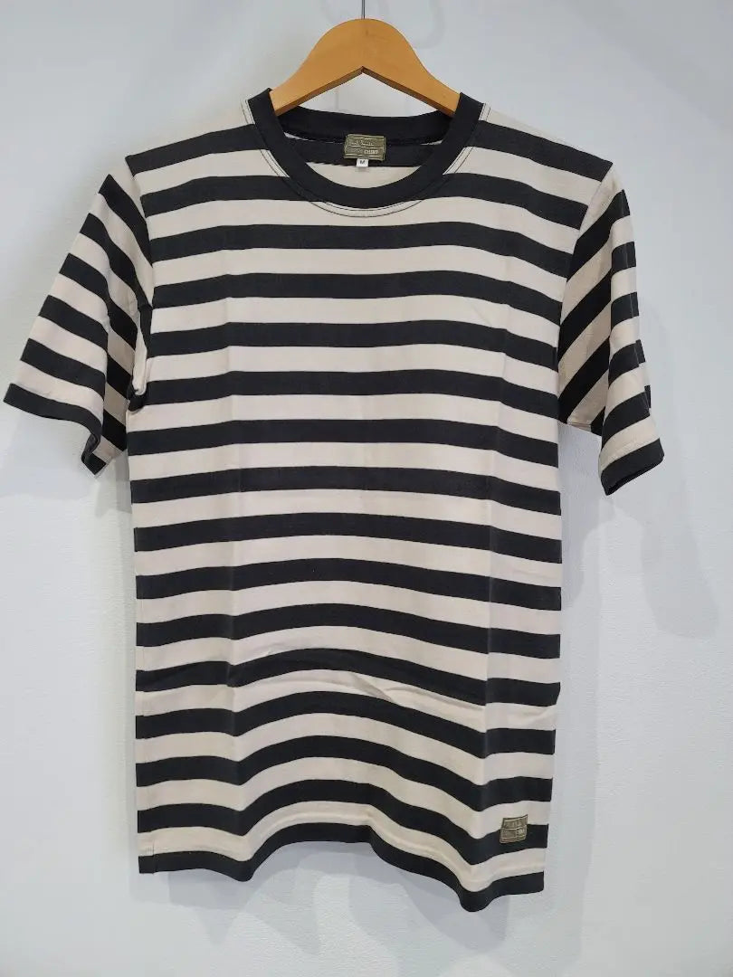 Camiseta Paul Smith Border para hombre M Negro Blanco