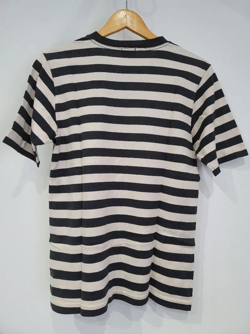 Camiseta Paul Smith Border para hombre M Negro Blanco