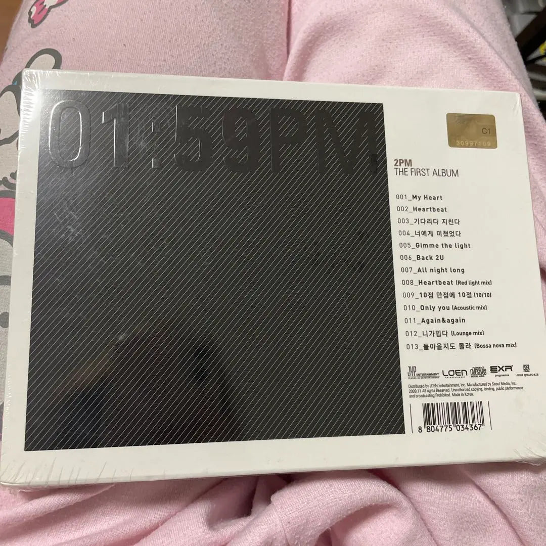 2PM THE FIRST ALBUM CD Unopened